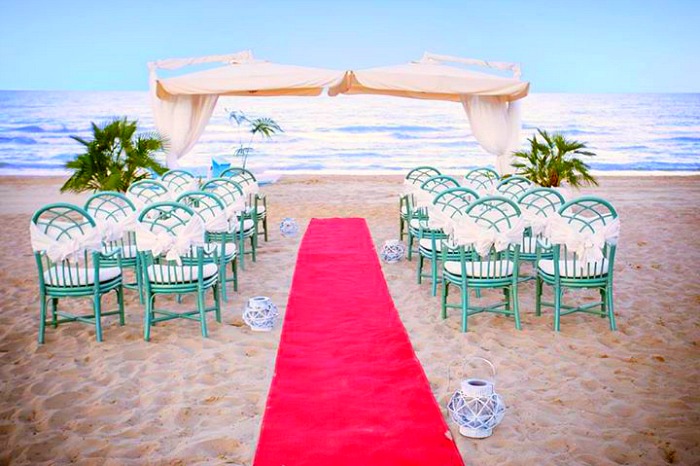 Ricevimento sul mare